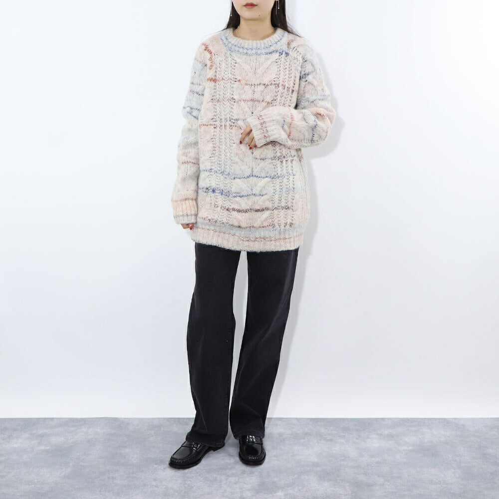 PINKO ニット ホワイト系 オーバーサイズ 1G189M-A06L