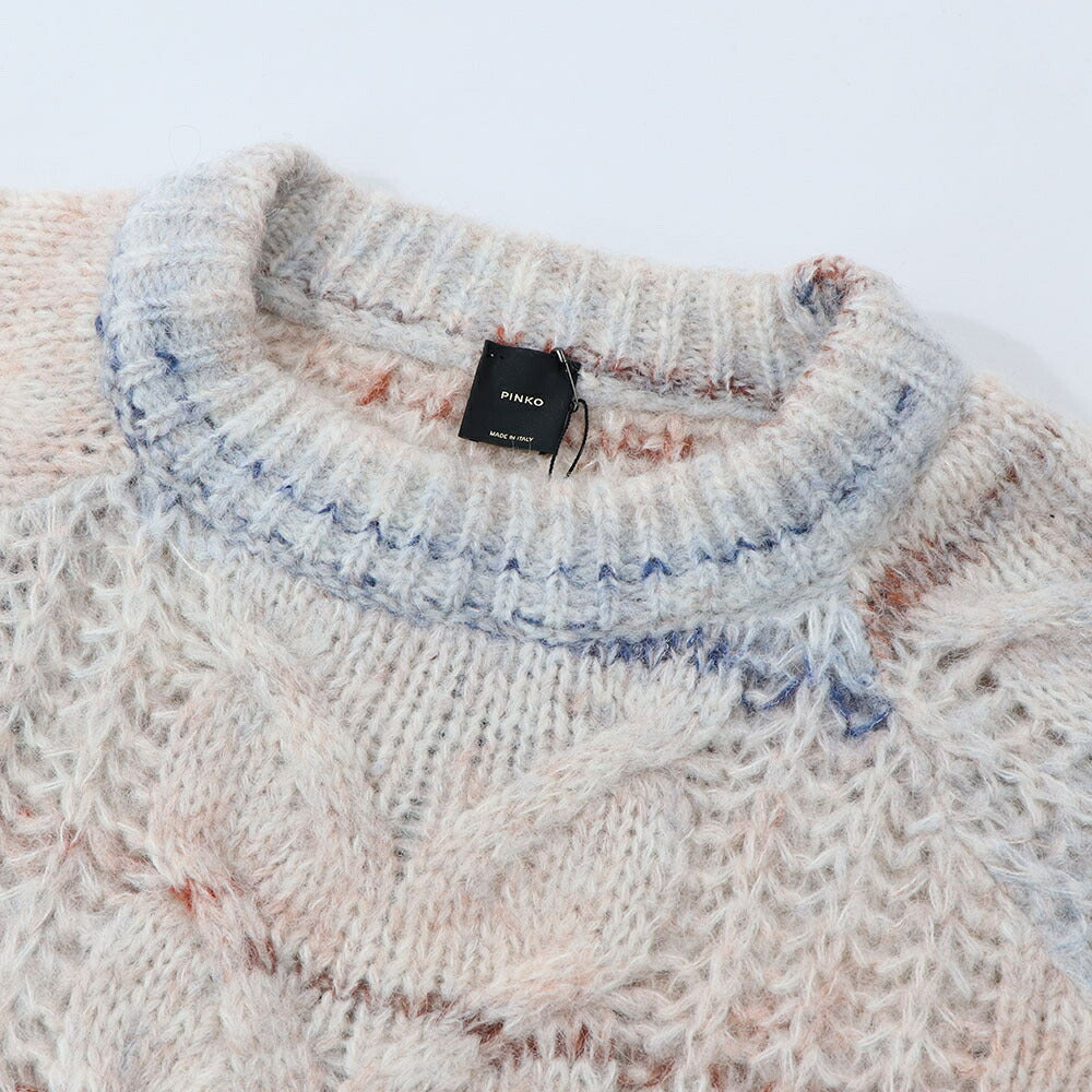 PINKO ニット ホワイト系 オーバーサイズ 1G189M-A06L