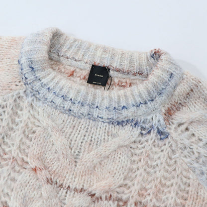 PINKO ニット ホワイト系 オーバーサイズ 1G189M-A06L