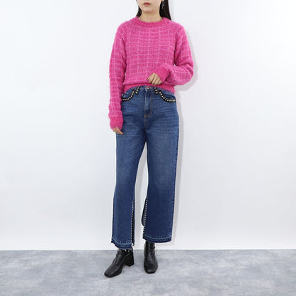 PINKO ニット ピンク アルパカ 1G18A2-A060