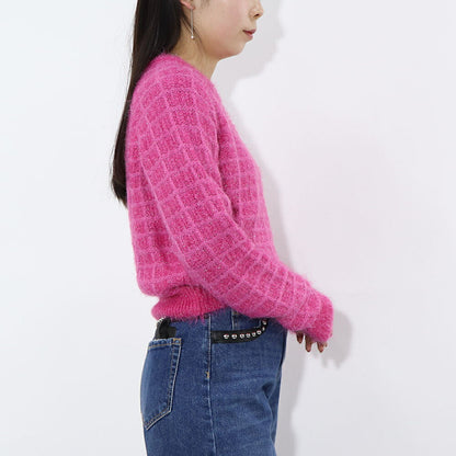 PINKO ニット ピンク アルパカ 1G18A2-A060