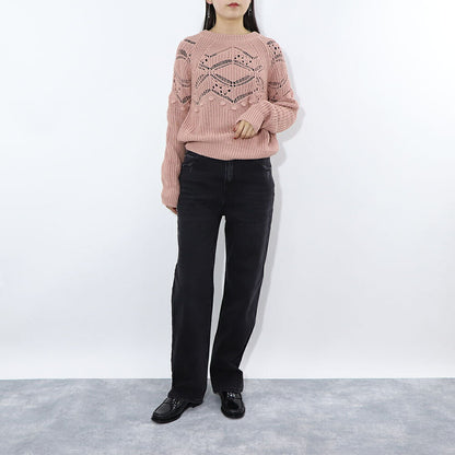 PINKO ニット ピンク オーバーサイズ 100940-A0SJ