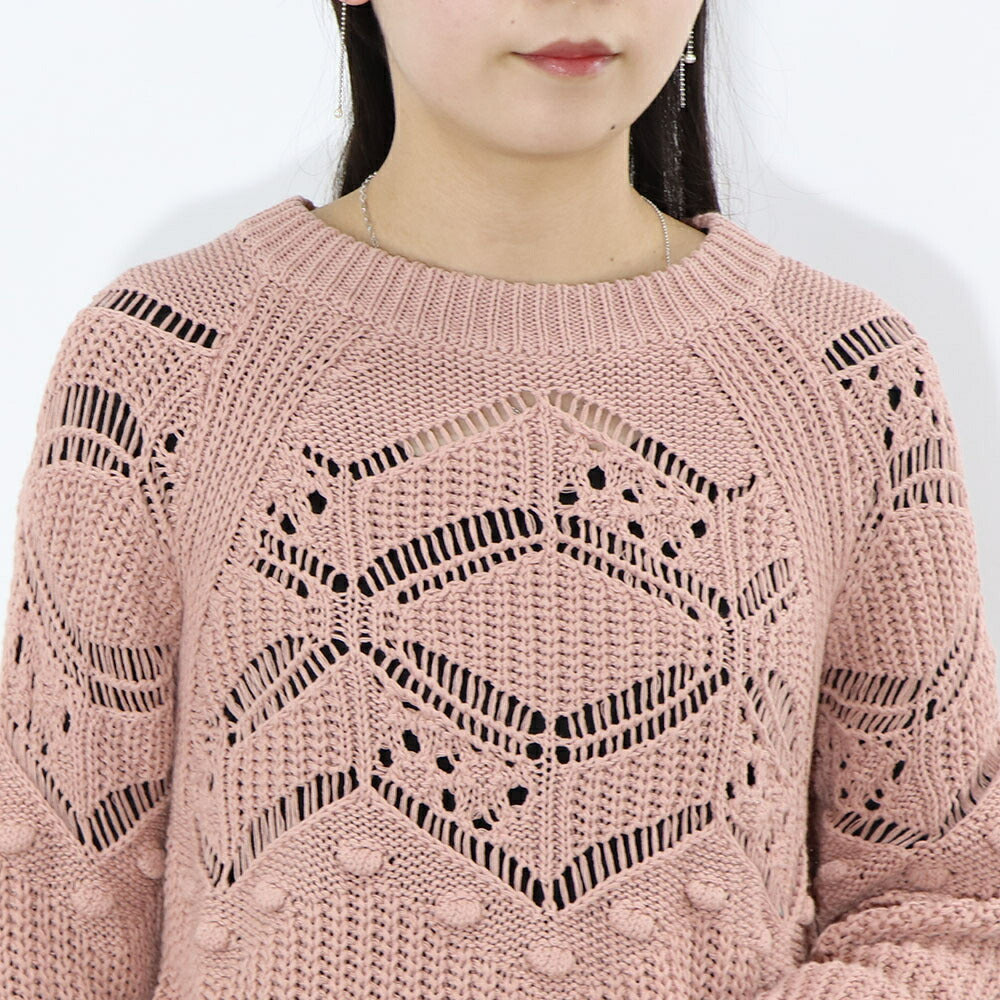 PINKO ニット ピンク オーバーサイズ 100940-A0SJ