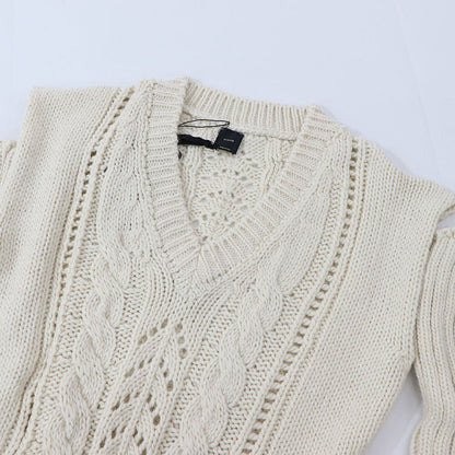 PINKO ニット ベージュ ニットベスト アームウォーマー 1G18AN-A06I