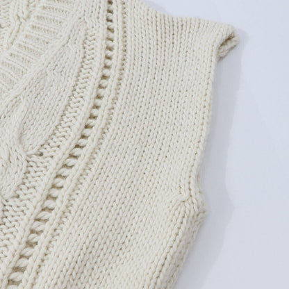 PINKO ニット ベージュ ニットベスト アームウォーマー 1G18AN-A06I