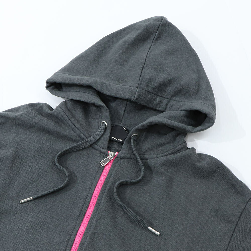 PINKO スウェット グレー ジップアップ 1G16RK-Y72Z