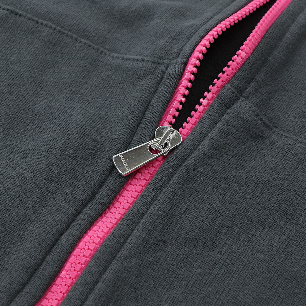 PINKO スウェット グレー ジップアップ 1G16RK-Y72Z