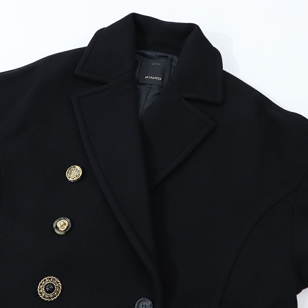 PINKO アウター コート ブラック 1B14WG-8327