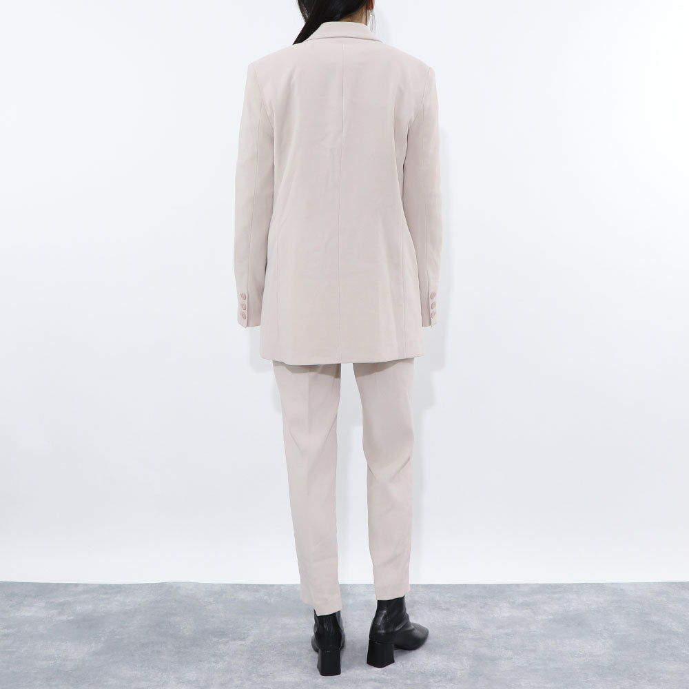 PINKO ピンク ブルー ダブルジャケット シンプル 1G14UP-7624