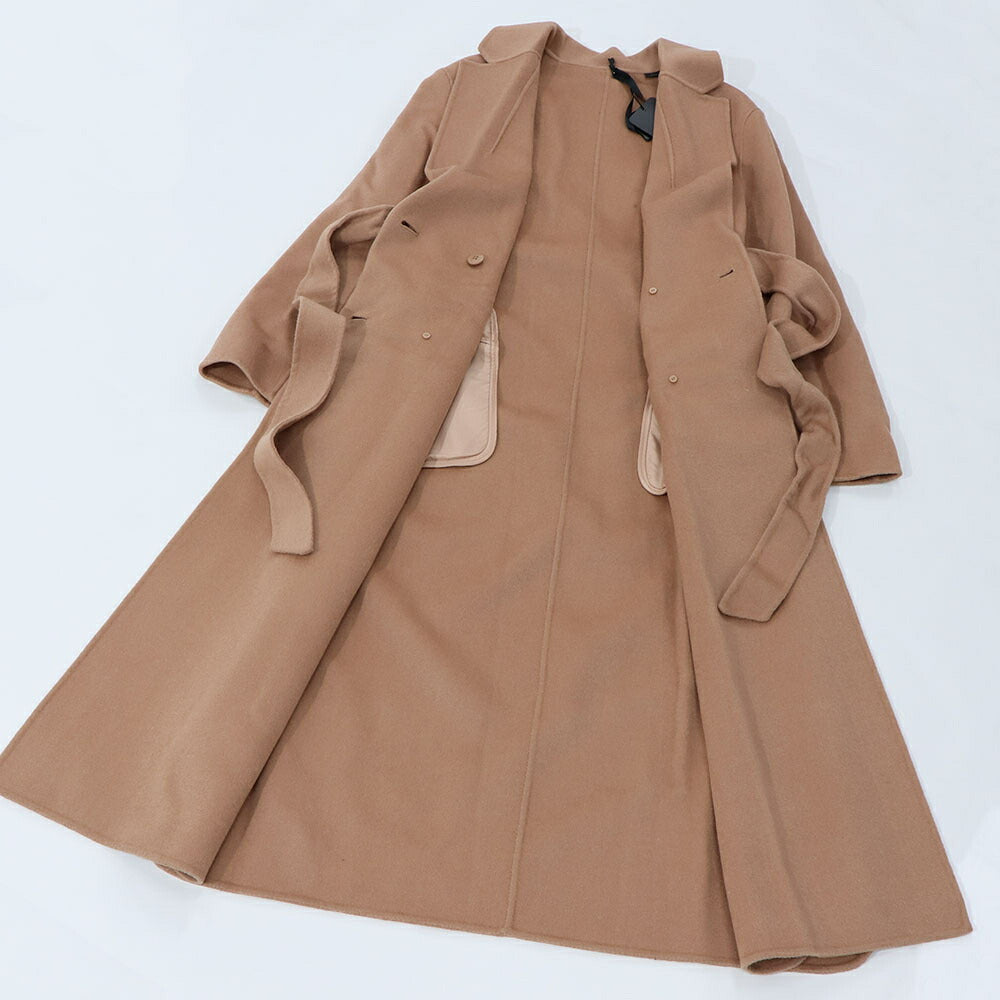 PINKO ブラウン ロングコート シンプル 1G14ZV-Y27P