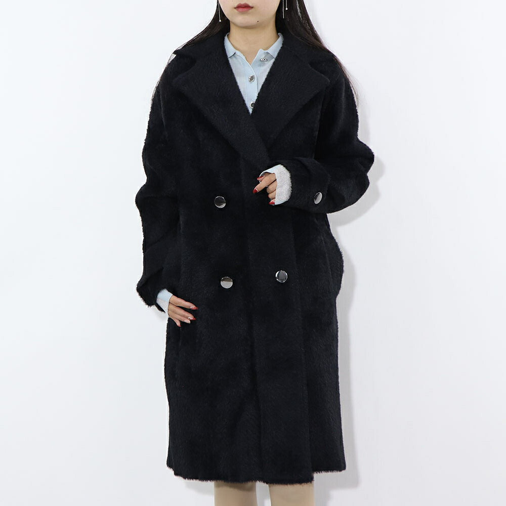 PINKO アウター コート ブラック 1G157Z-Y6CG