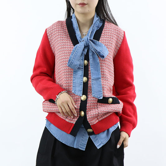 PINKO カーディガン・ボレロ レッド系 ジャケット 1G15QN-8425