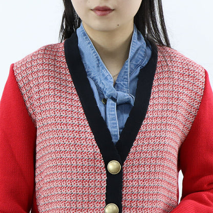 PINKO カーディガン・ボレロ レッド系 ジャケット 1G15QN-8425