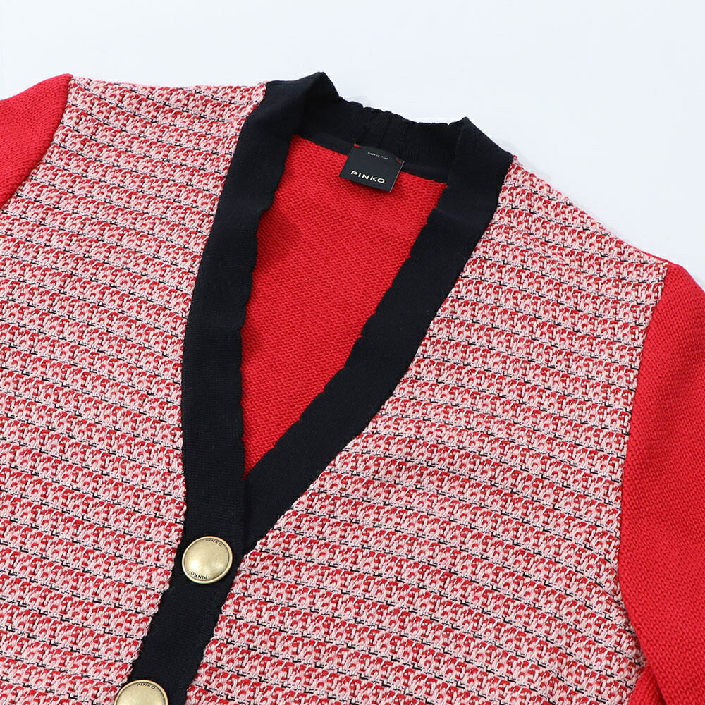 PINKO カーディガン・ボレロ レッド系 ジャケット 1G15QN-8425