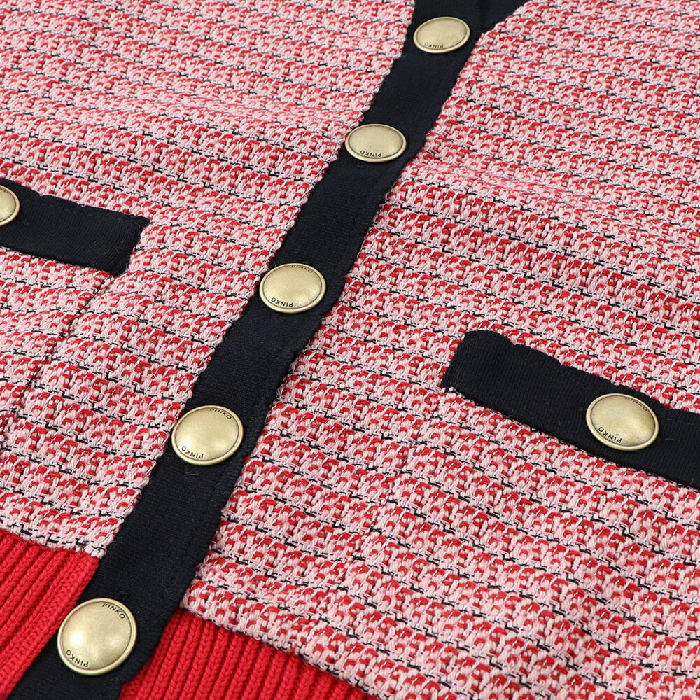 PINKO カーディガン・ボレロ レッド系 ジャケット 1G15QN-8425