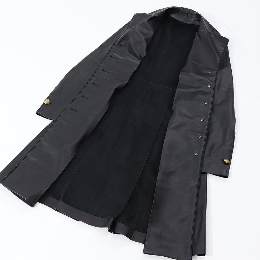PINKO ピンコ レディース アウター コート ブラック レザー風 1G15WD-Y6WF