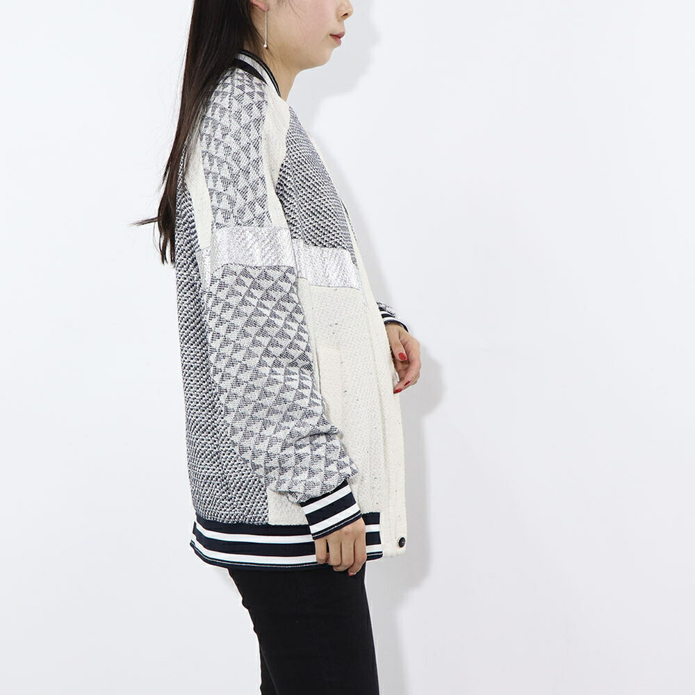 PINKO ジャケット グレー ロゴ刺繍 スナップボタン 1G1711-8738