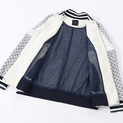 PINKO ジャケット グレー ロゴ刺繍 スナップボタン 1G1711-8738