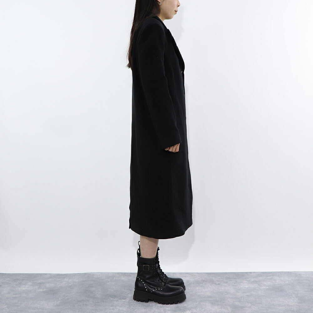 PINKO ブラウン ブラック ロングコート シンプル 1G18CR-A01Q