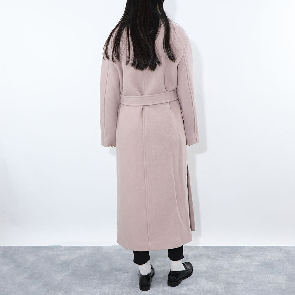 PINKO ベビーピンク ロングコート 1G18GY-Y7DY