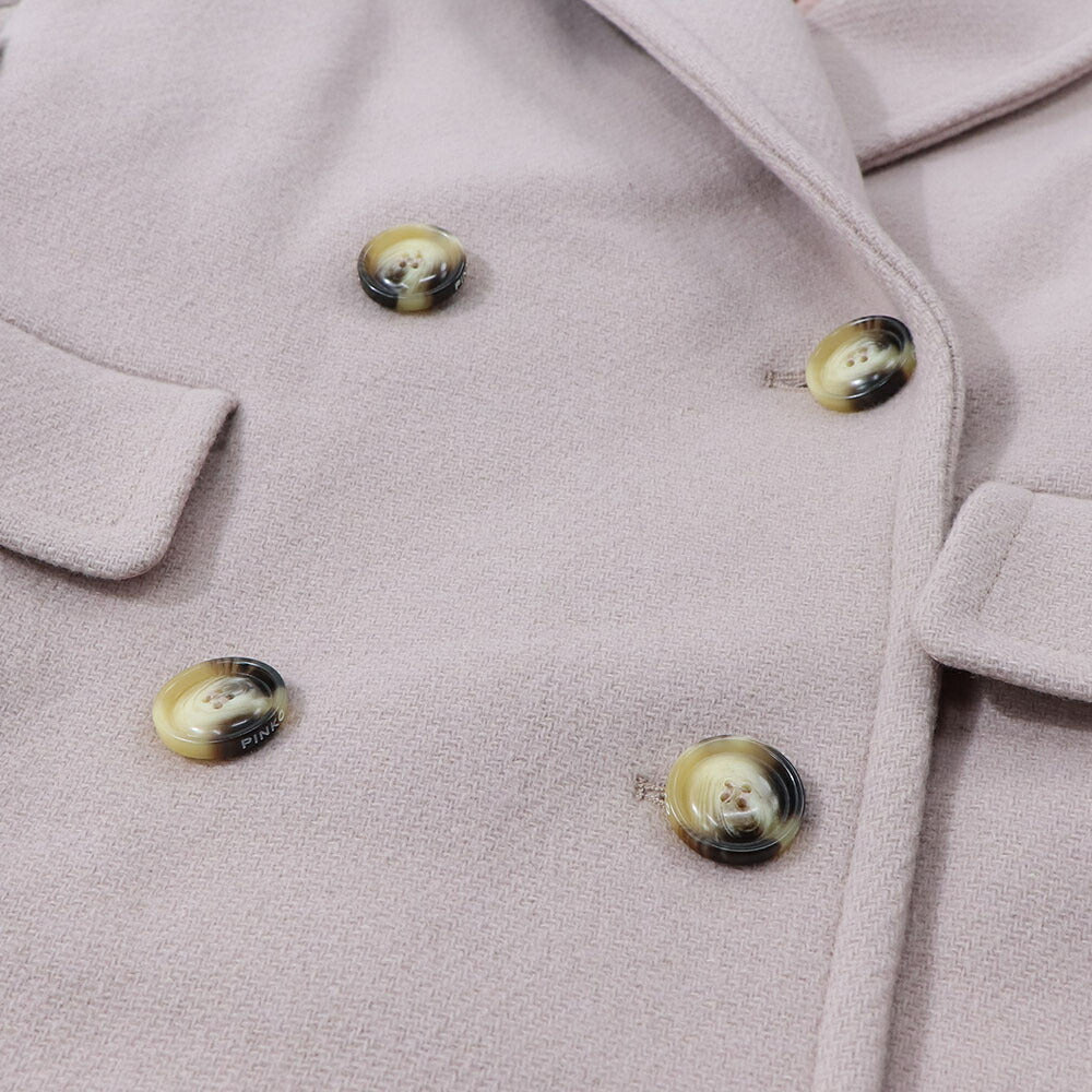 PINKO ベビーピンク ロングコート 1G18GY-Y7DY