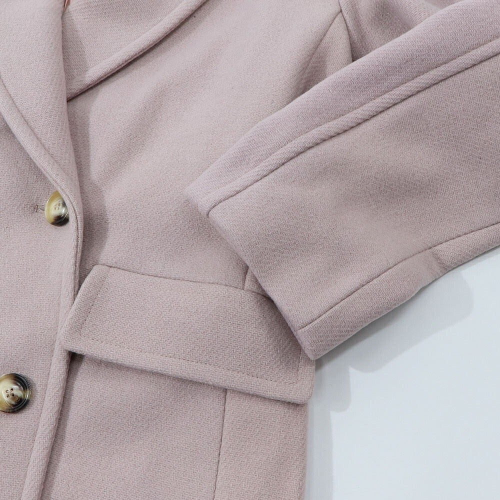 PINKO ベビーピンク ロングコート 1G18GY-Y7DY