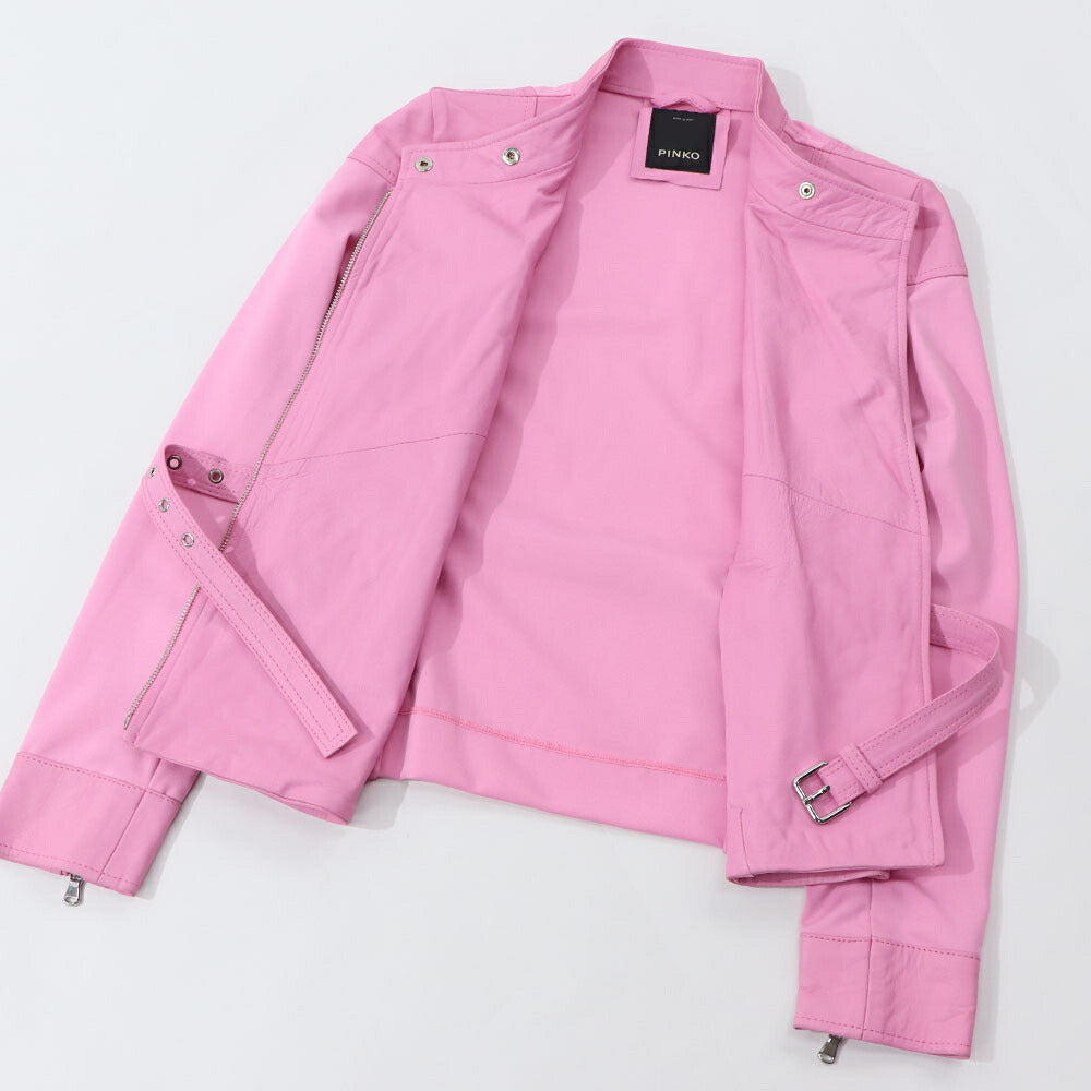 PINKO ピンク レザージャケット 1G14SX-Y636