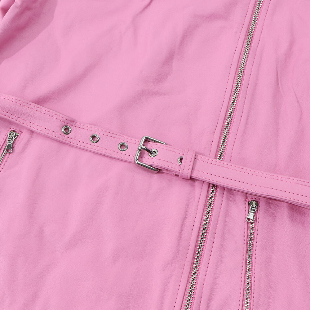PINKO ピンク レザージャケット 1G14SX-Y636