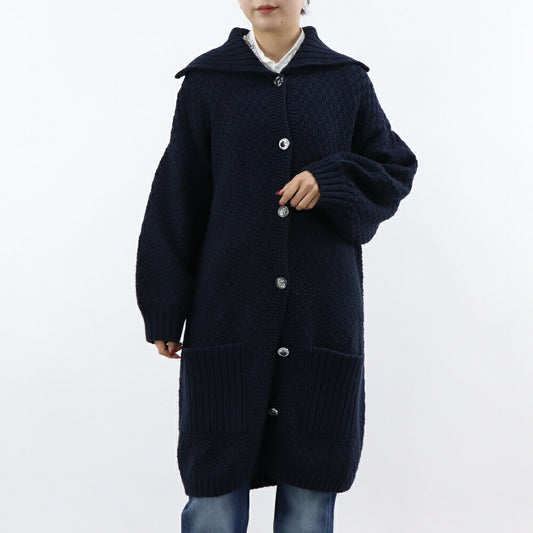 PINKO ネイビー ニットワンピース 1G17LM-Y863