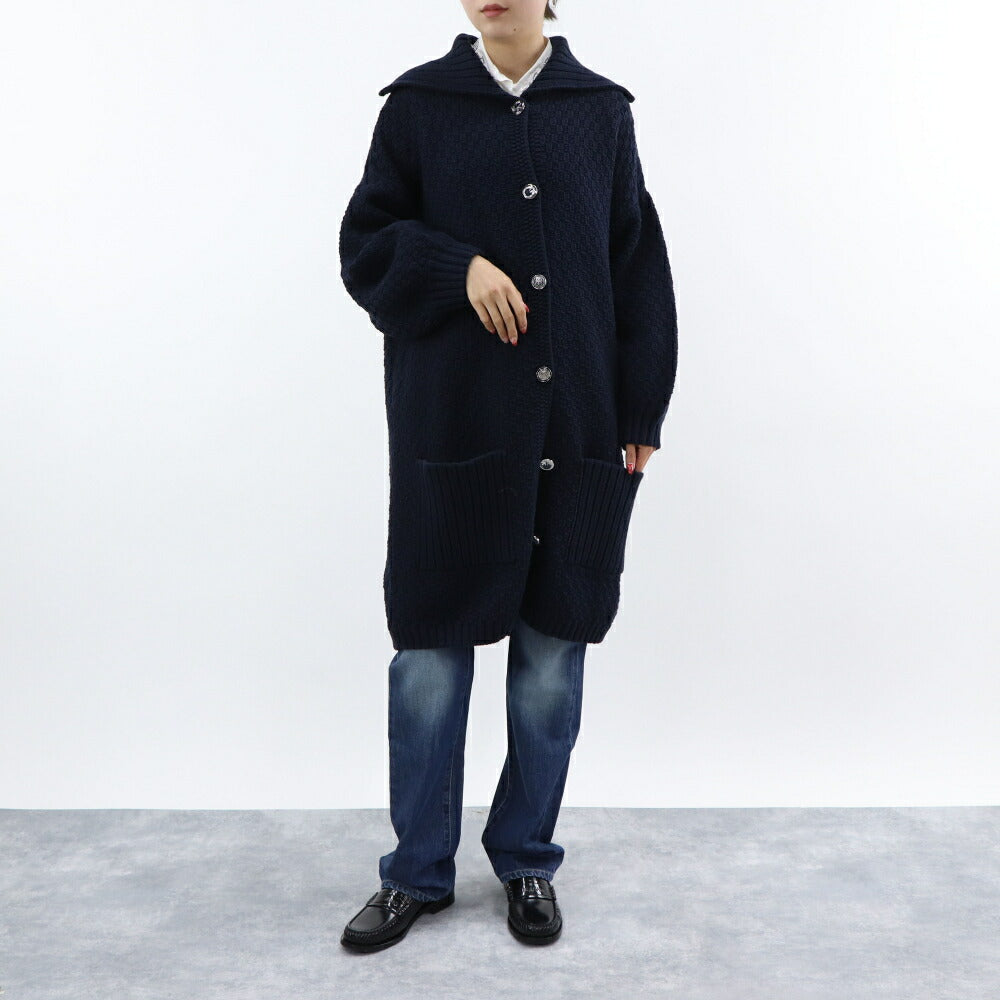 PINKO ネイビー ニットワンピース 1G17LM-Y863