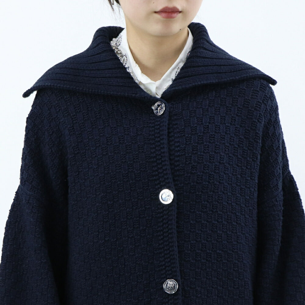 PINKO ネイビー ニットワンピース 1G17LM-Y863