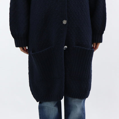 PINKO ネイビー ニットワンピース 1G17LM-Y863