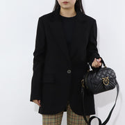 PINKO ブラック テーラードジャケット 1G17X3-1739