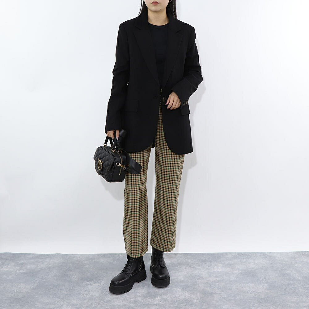 PINKO ブラック テーラードジャケット 1G17X3-1739