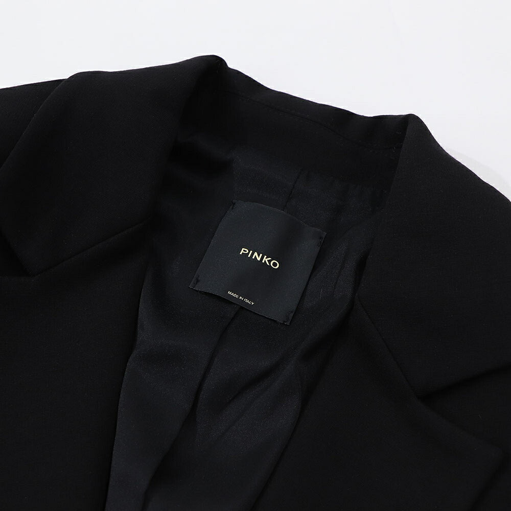 PINKO ブラック テーラードジャケット 1G17X3-1739