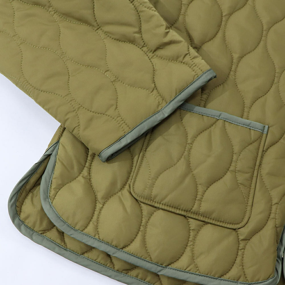 PINKO ジャケット カーキ キルティング ショート丈 1G17Y4-Y828
