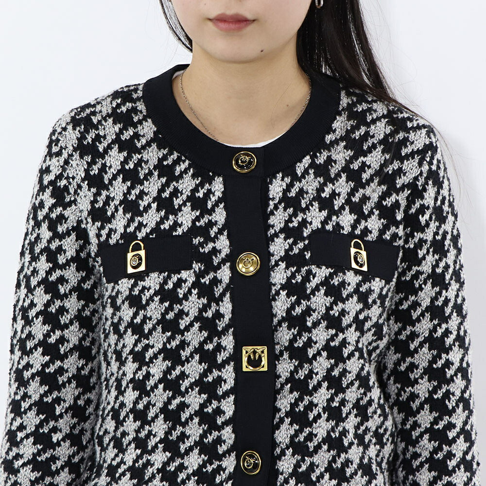 PINKO カーディガン ブラック  1G180Y-A058