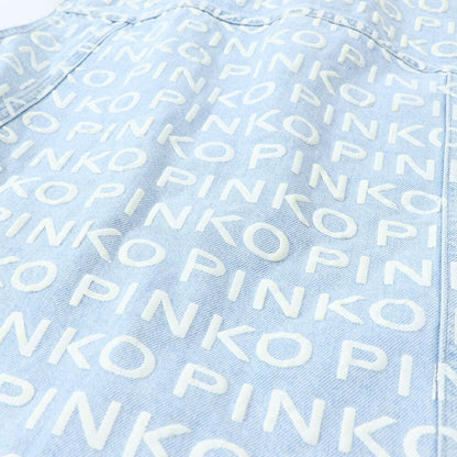PINKO ブルー ジーンズベスト 1J10EF-Y653