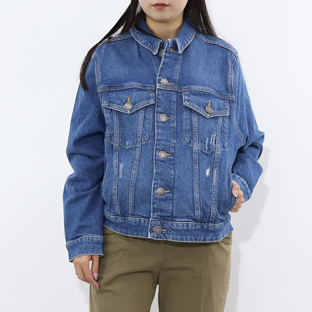 PINKO ブルー  デニムジャケット 1J10UD-Y82N