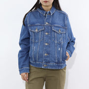 PINKO ブルー  デニムジャケット 1J10UD-Y82N