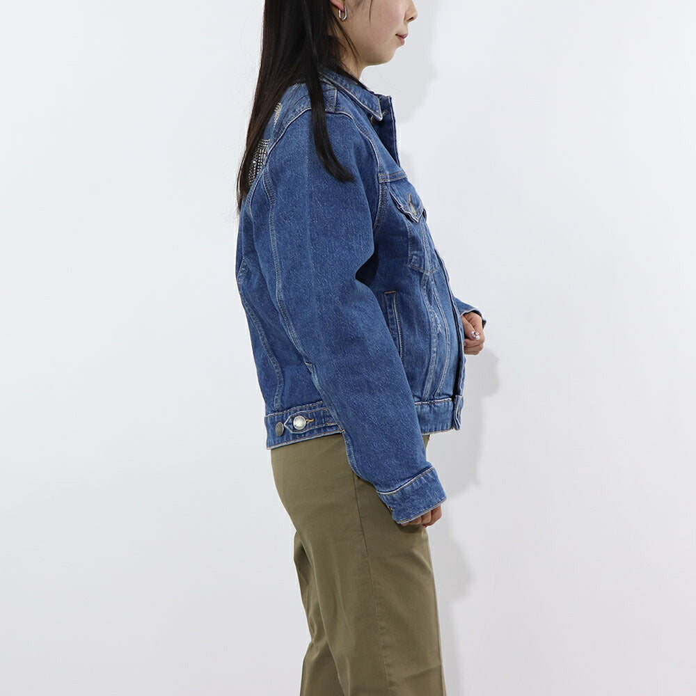 PINKO ブルー  デニムジャケット 1J10UD-Y82N