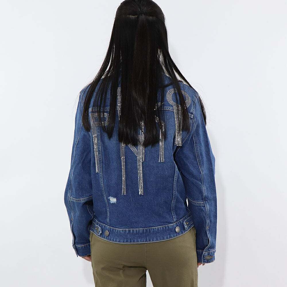 PINKO ブルー  デニムジャケット 1J10UD-Y82N