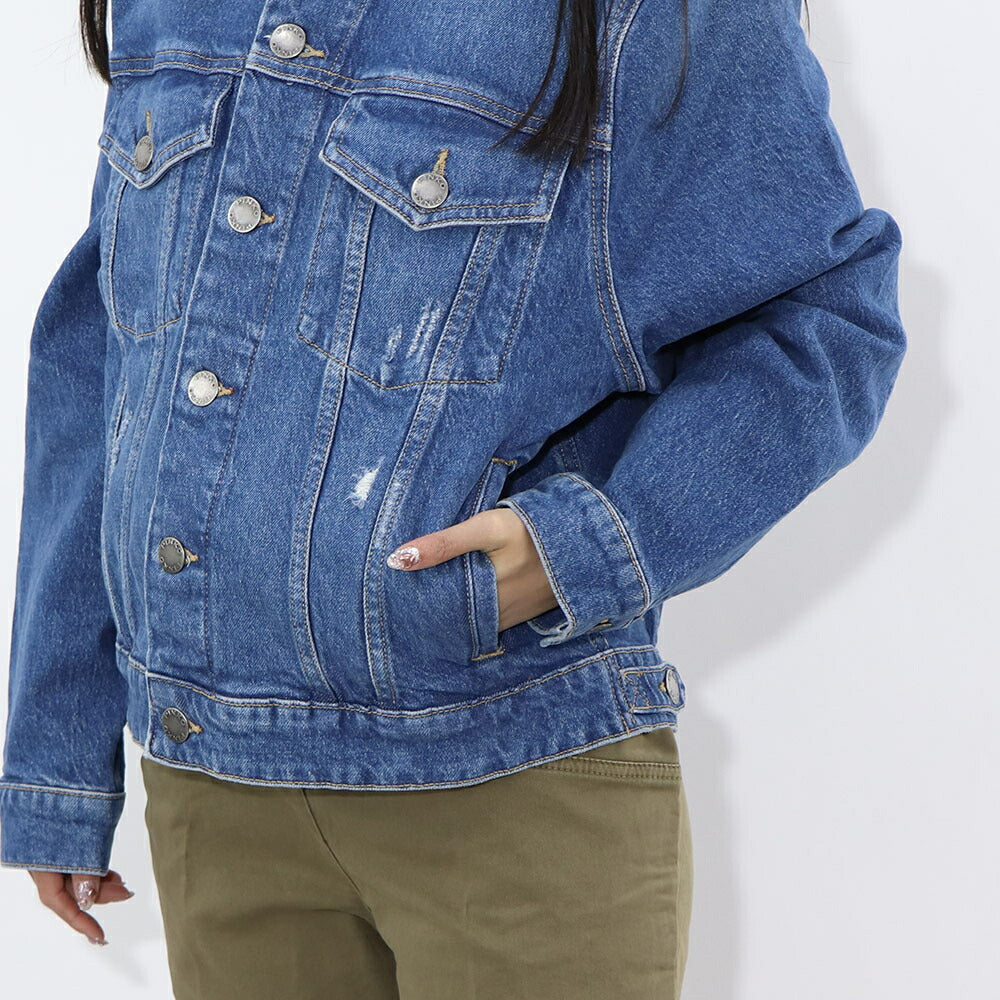 PINKO ブルー  デニムジャケット 1J10UD-Y82N
