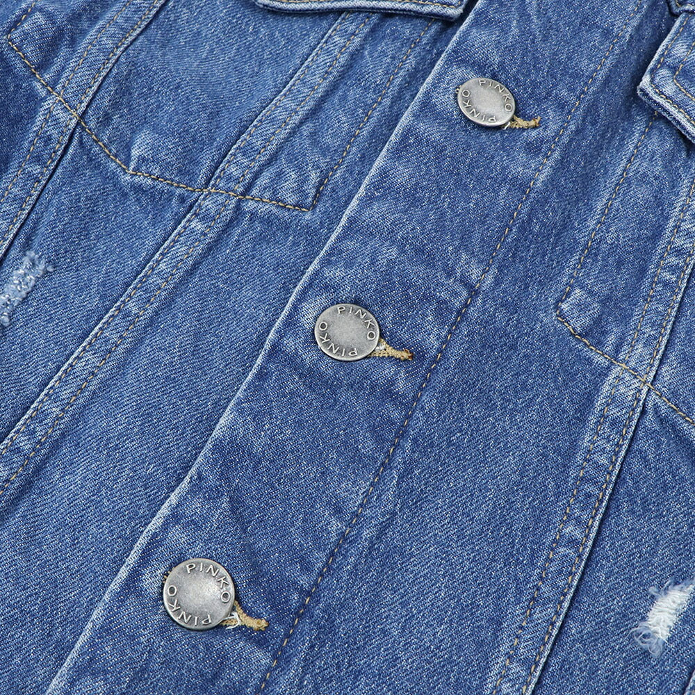 PINKO ブルー  デニムジャケット 1J10UD-Y82N