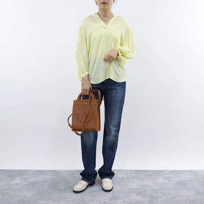 PINKO ブラウス イエロー Vネック シンプル 無地 1B14HW-8019