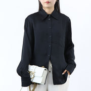 PINKO シャツ ブラウス ホワイト ブラック 1B14XE-8256