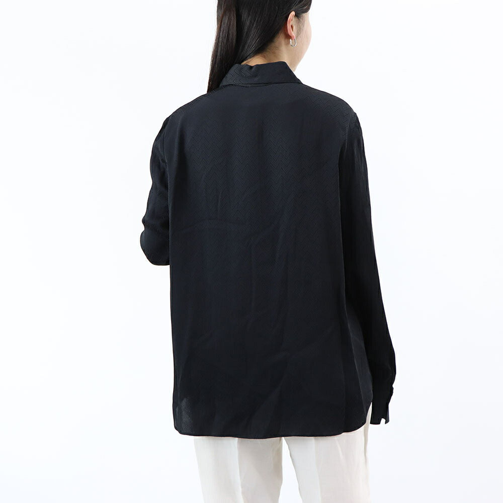 PINKO シャツ ブラウス ホワイト ブラック 1B14XE-8256
