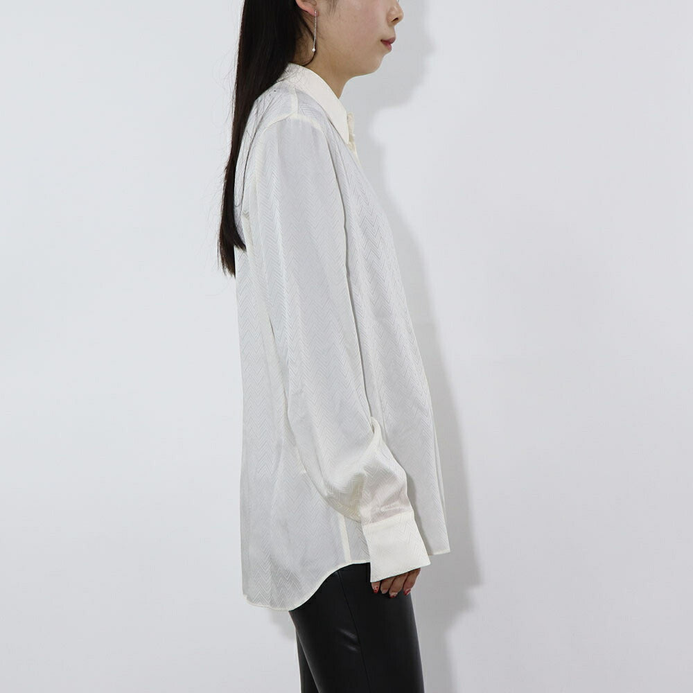 PINKO シャツ ブラウス ホワイト ブラック 1B14XE-8256
