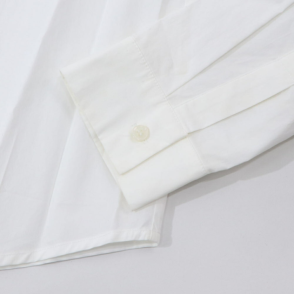 PINKO ホワイト ビジュー付き オックスフォードシャツ 1G1643-Y6VW