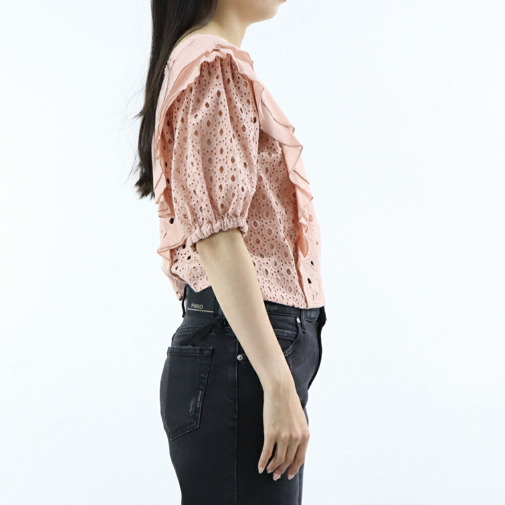 PINKO Tシャツ カットソー ピンク 1G17FJ-Y7RQ